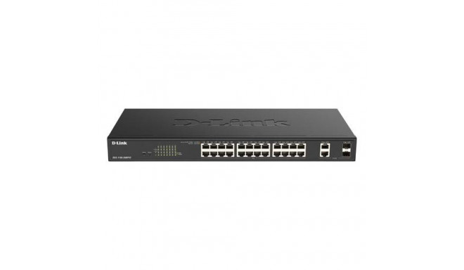 D-Link DGS-1100-26MPV2/E network switch Managed L2 Gigabit Ethernet (10/100/1000) Power over Etherne