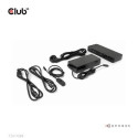 CLUB3D DisplayPort/HDMI KVM Switch/Dock 4K60Hz For USB Type-C inputs