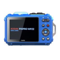 Kodak PIXPRO WPZ2 1/2.3&quot; Compact camera 16.76 MP BSI CMOS 4608 x 3456 pixels Blue