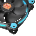Thermaltake Riing 14 Computer case Fan 14 cm Black, Blue