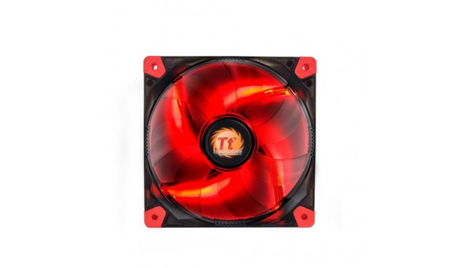 Thermaltake Luna 12 LED Re Computer case Fan 12 cm Black, Red, Transparent