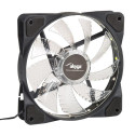 Akyga AW-12D-LED computer cooling system Computer case Fan 12 cm Black