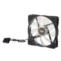 Akyga AW-12D-LED computer cooling system Computer case Fan 12 cm Black