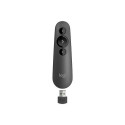 Logitech R500s wireless presenter Bluetooth/RF Graphite