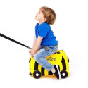 Trunki Bernard Bee Trolley Hard shell Yellow 18 L Plastic