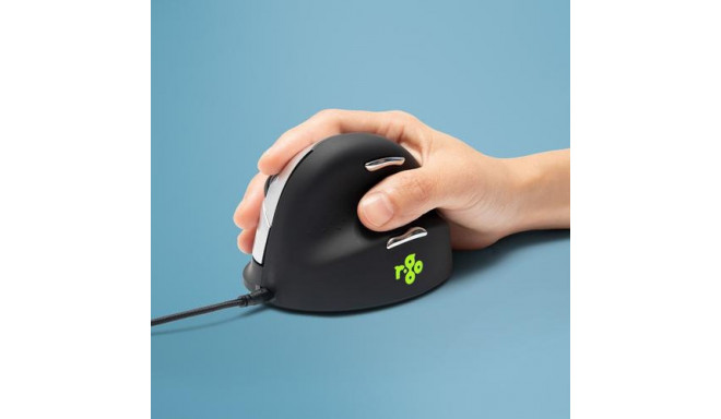 R-Go Tools Ergonomic mouse R-Go HE Break with break software, medium (hand size 165-185 mm), right-h