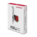 Axagon PCEE-GIX network card Internal Ethernet 1000 Mbit/s