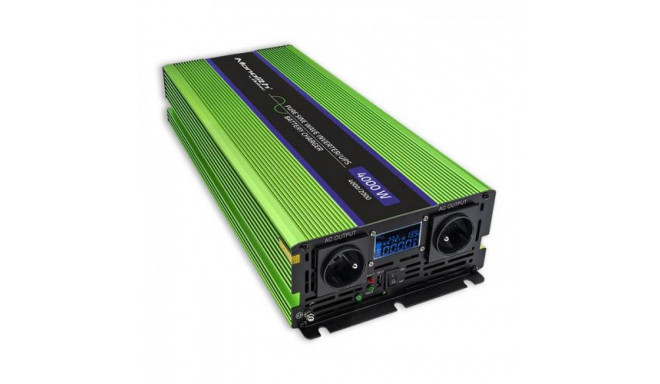 Qoltec Monolith power adapter/inverter Auto 4000 W Green