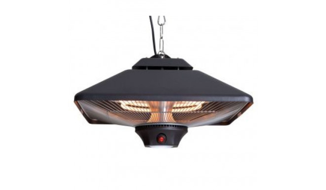 SUNRED Heater CE17SQ-B, Spica Bright Hanging Infrared, 2000 W, Black, IP24