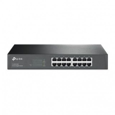 TP-Link Switch TL-SG1016D Unmanaged, Desktop/Rackmountable, 10/100 Mbps (RJ-45) ports quantity 16