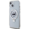 Karl Lagerfeld KLHMP15SHMRSCHH iPhone 15 / 14 / 13 6.1" white/white hardcase Ring Stand Choupette He