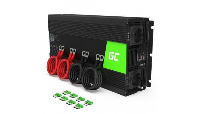 Green Cell autoinverter 12V kuni 220V 2000W/4000W