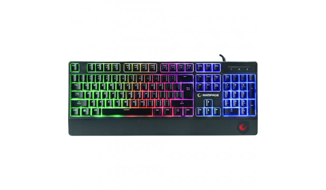Rampage Winner KB-R34 - hübriid RGB taustvalgustusega mänguklaviatuur