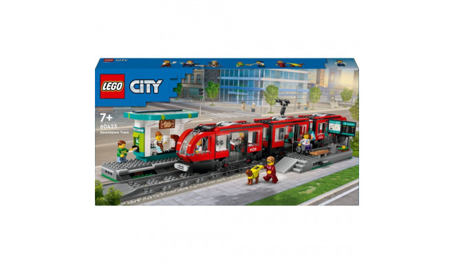 LEGO City City Tram with Station (60423)