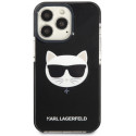 Karl Lagerfeld kaitseümbris Choupette Head Apple iPhone 13 Pro Max, must