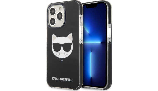 Karl Lagerfeld case Choupette Head Apple iPhone 13 Pro Max, black