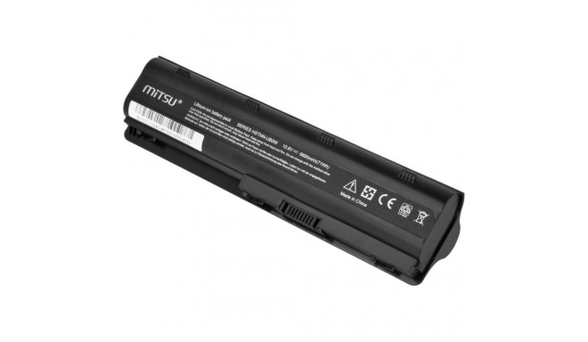 Mitsu aku Compaq Presario CQ42, CQ62, CQ72 jaoks, 6600 mAh, 10.8 V (BC/CO-CQ42H)