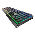 CHERRY MX 3.0S RGB klaviatuur Mängimine USB QWERTZ Saksa Must