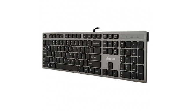 A4Tech KV-300H klaviatuur USB QWERTY must, hall