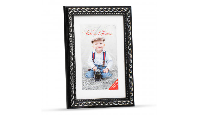 Photo frame Action 4 10x15, black/silver