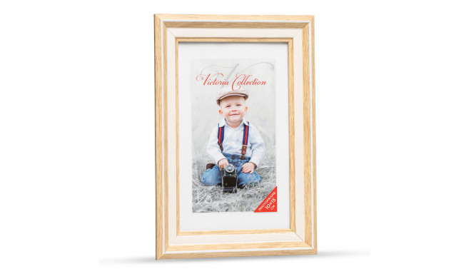 Photo frame Action 2 10x15, light brown/white