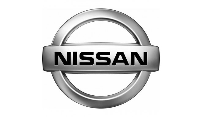 Keyring Nissan with logo metal.