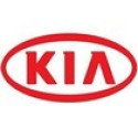 Metal key ring with Kia logo