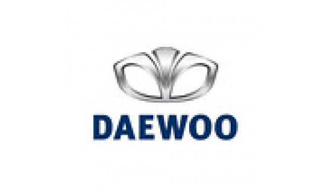 Võtmehoidja Daewoo logoga metallist.