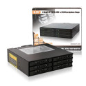 Icy Dock MB996SP-6SB disk array Black