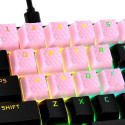 HyperX Rubber Keycaps - Gaming Accessory Kit - Pink (US Layout) Keyboard cap