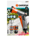 Gardena 18299-32 water hose fitting Gun/sprinkler connector Black, Grey, Orange 5 pc(s)