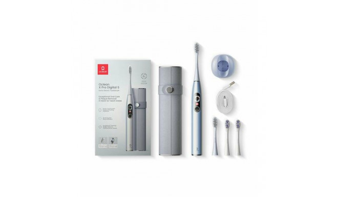 Oclean X PRO DIGITAL SET Adult Sonic toothbrush Silver