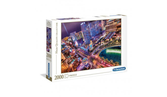 Clementoni Las Vegas Jigsaw puzzle 2000 pc(s) City