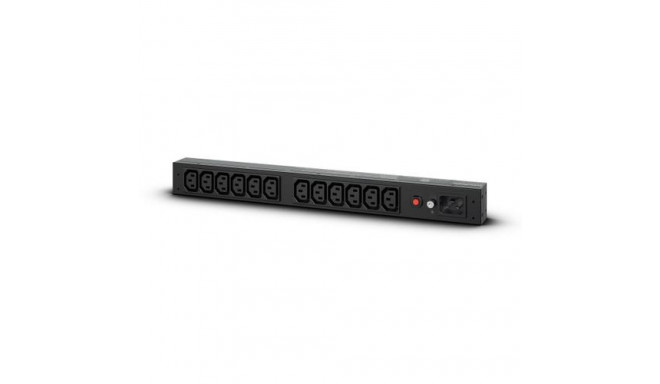 CyberPower PDU20BHVIEC12R power distribution unit (PDU) 12 AC outlet(s) 1U Black