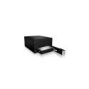 ICY BOX IB-563SSK 2x 5.25&quot; Storage drive tray Black