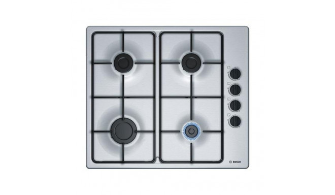 Bosch PBP6B5B80 hob Stainless steel Built-in Gas 4 zone(s)