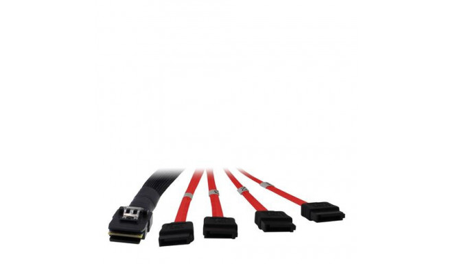 Inter-Tech SFF 8087 - 4 x SATA 1m Black