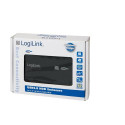 LogiLink UA0041B storage drive enclosure Black 2.5&quot; USB powered