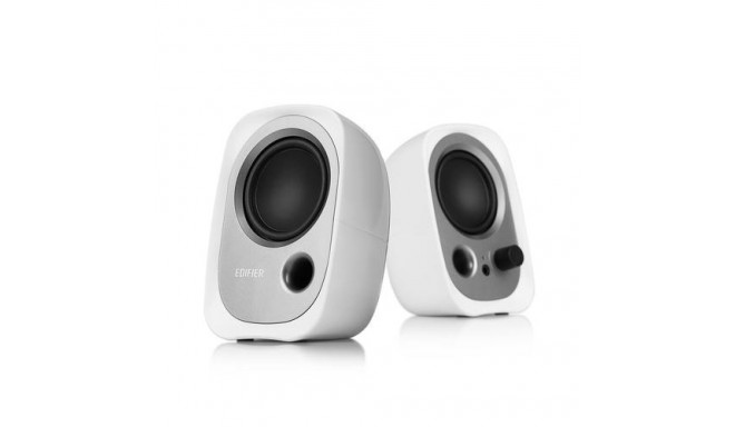 Edifier R12U Silver, White Wired 4 W