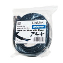 LogiLink KAB0049 cable sleeve Black