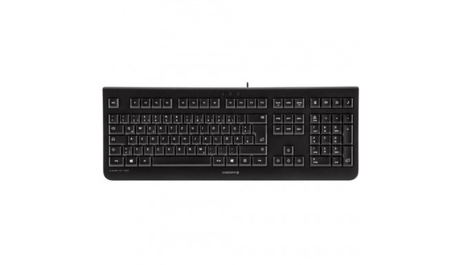CHERRY KC 1000 keyboard USB Swiss Black