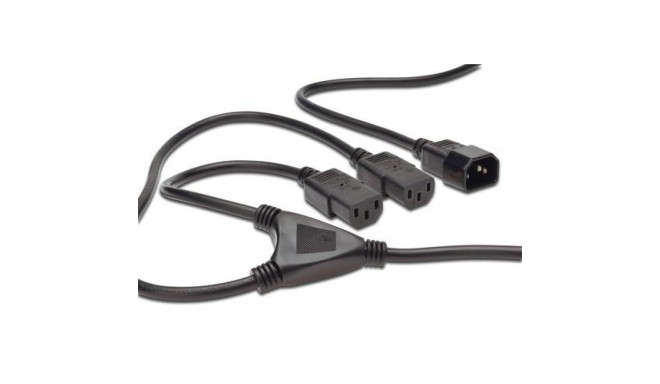Digitus Y-power cord connection cable