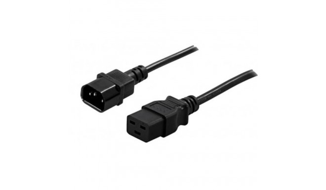 PowerWalker 91010040 power cable Black C14 coupler C19 coupler