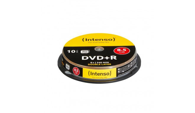 Intenso DVD+R 8.5GB, DL, 8x DVD+R DL 10 pc(s)