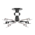 Manhattan Projector Mount, Ceiling, Universal, Tilt, Swivel &amp; Rotate, Height: 15cm, Max 13.5