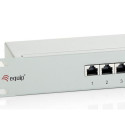 Equip 24-Port Cat.6 Shielded Patch Panel, Light Grey