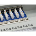 Equip 24-Port Cat.6 Shielded Patch Panel, Light Grey