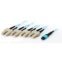 Equip MTP/SC Trunk Fiber Patch Cord, OM4, 7m