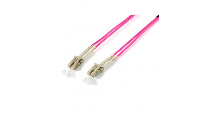 Equip LC/LC Fiber Optic Patch Cable, OM4, 15m