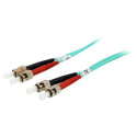 Equip ST/ST Fiber Optic Patch Cable, OM3, 3m
